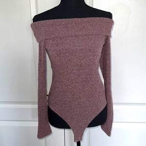 Forever 21 off the shoulder bodysuit